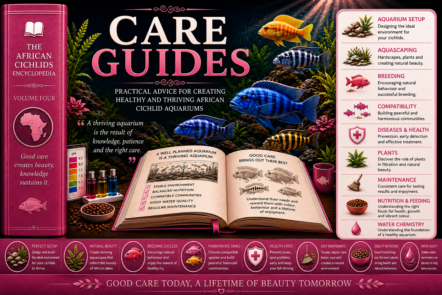 African Cichlids Care Guides