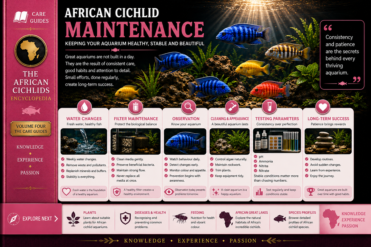 African Cichlid Maintenance