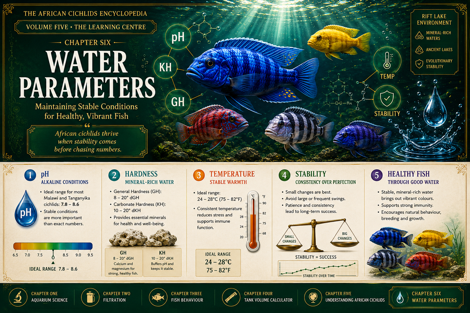 African Cichlid Aquarium Water Parameters